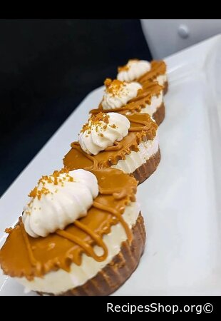 🧁 Mini Biscoff Cheesecakes